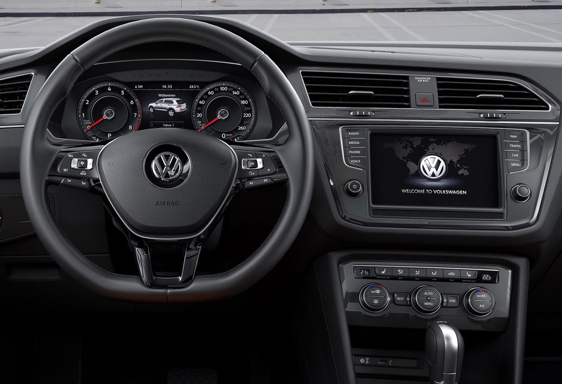 Volkswagen Tiguan 2017 - салон, интерьер